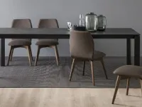 Tavolo rettangolare in ceramica Eminence fast di Connubia in Offerta Outlet 