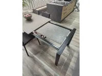 Tavolo in ceramica rettangolare Enea Artigianale in offerta outlet