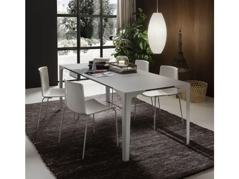Tavolo in laminato rettangolare Ettore La primavera in offerta outlet