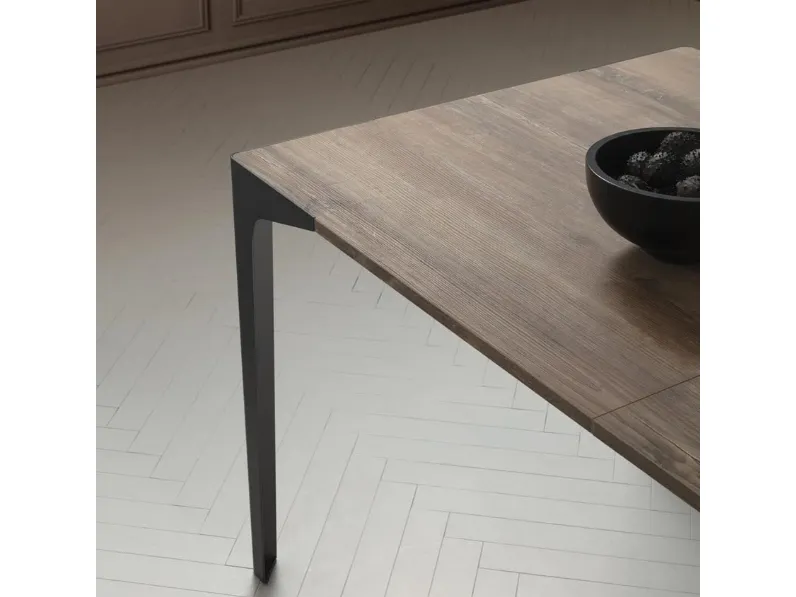 Tavolo in laminato rettangolare Ettore La primavera in offerta outlet