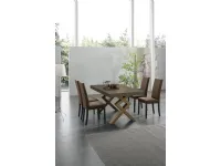 Tavolo Ettore Collezione esclusiva in legno Allungabile 