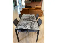Tavolo rettangolare in ceramica Evolution di Sedit in Offerta Outlet