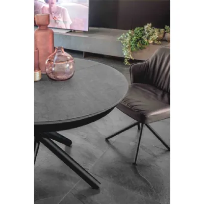 Tavolo in laminato rettangolare Fahrenheit round Altacom in offerta outlet