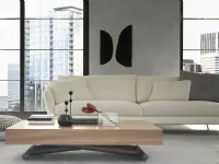Tavolo con piano in legno sagomato di Altacom a PREZZO OUTLET 