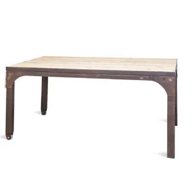 Tavolo Ferro legno Artigianale in OFFERTA OUTLET
