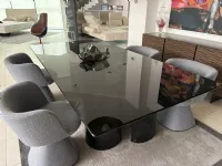 Tavolo Luxor Fiam in vetro Fisso 