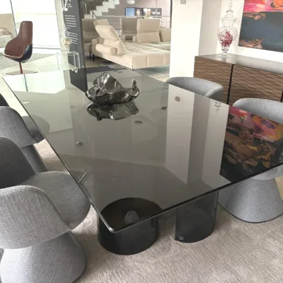 Tavolo Luxor Fiam in vetro Fisso 