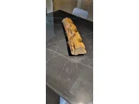 Tavolo quadrato in ceramica Filo di Novamobili in Offerta Outlet 