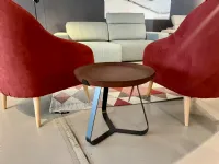 Tavolo rotondo in legno Finfri di Bonaldo in Offerta Outlet