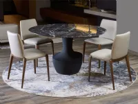 Tavolo in marmo rotondo Anfora outlet Diotti.com in offerta outlet