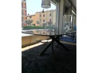 Tavolo in vetro sagomato Artistico Bontempi in offerta outlet