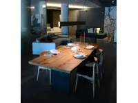 Tavolo Plank sky Riva 1920 in legno Fisso scontato 36%