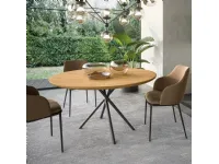 Tavolo in legno rotondo Rond Mobilia web a prezzo scontato