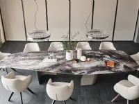 Tavolo sagomato Senator di Cattelan Italia: design unico ed elegante!