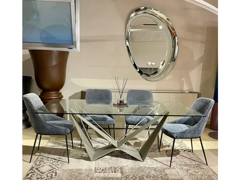 Tavolo rettangolare Skorpio Cattelan italia scontato del 39%