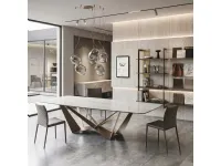 Tavolo Skorpio keramik di Cattelan italia scontato del 34%