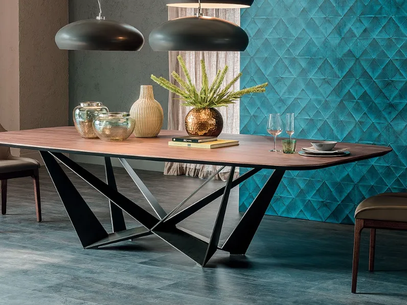 Tavolo Cattelan Italia in legno rettangolare, OUTLET!