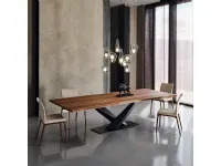 Tavolo Stratos Wood di Cattelan Italia a prezzi scontati!