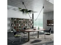 Tavolo in laminato ovale Tavolo ovale Artigianale in offerta outlet