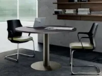 Tavolo in laminato ovale Tavolo ovale Artigianale in offerta outlet