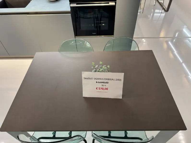 Tavolo Tavolo sigma veneta cucine Veneta cucine in OFFERTA OUTLET -50%
