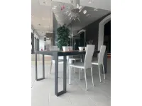 Tavolo Frame Devina nais in legno e resina Fisso 