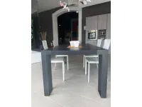 Tavolo Frame Devina nais in legno e resina Fisso 