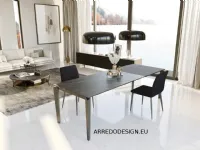 Tavolo Freccia Zamagna in laminato Rettangolare allungabile scontato 30%