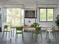 Tavolo in ceramica rettangolare Zenith t91 Friulsedie a prezzo ribassato