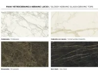 Tavolo in ceramica rettangolare Zenith t91 Friulsedie a prezzo ribassato