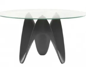 Tavolo rotondo in vetro Gaia di Tonin Casa: Outlet con offerte imperdibili!