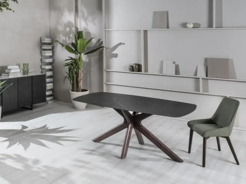 Tavolo Gemini Stones in OFFERTA OUTLET -28%
