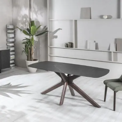 Tavolo Gemini Stones in OFFERTA OUTLET -28%