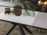 Tavolo in ceramica rettangolare Giada in gres opaco Altacom a prezzo ribassato