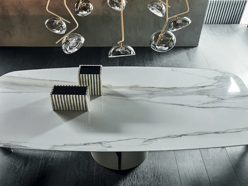 Tavolo Giano Keramik di Cattelan Italia in offerta outlet.
