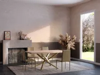 Tavolo rettangolare in legno 6883 di Giessegi: un'offerta imperdibile! Design moderno ed elegante, perfetto per arredare con stile.