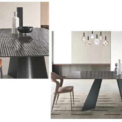 Tavolo fisso Glass metal Md work a soli 3009 Euro