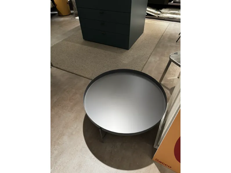 Tavolo in laccato rotondo Globe 80 Novamobili a prezzo ribassato