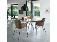 Tavolo rotondo Glossy di Kartell a prezzo riservato 