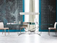 Tavolo Gordon Cattelan italia in vetro Fisso 