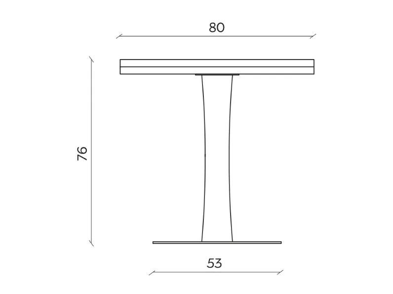 Tavolo Gualtiero extendible Miniforms a prezzo ribassato