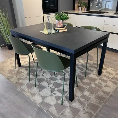 Tavolo rettangolare in laminato Gulliver di Scavolini in Offerta Outlet