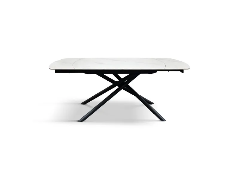 Tavolo in ceramica sagomato I solisti Mobilificio bellutti in offerta outlet