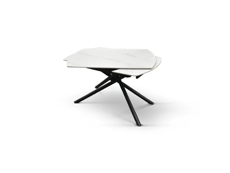 Tavolo in ceramica sagomato I solisti Mobilificio bellutti in offerta outlet