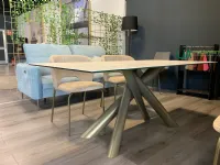 Tavolo rettangolare in ceramica Igor di Zamagna in Offerta Outlet