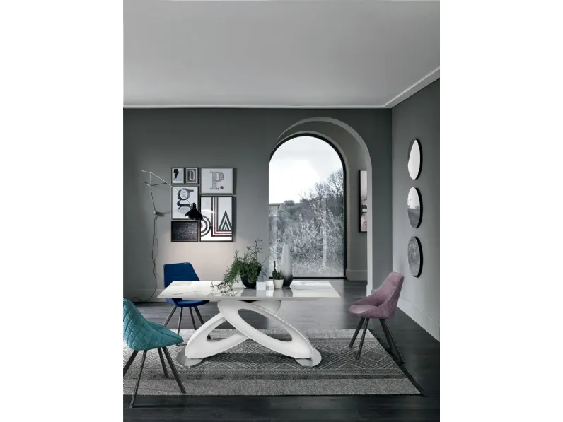 Tavolo rettangolare in altri materiali Eclipse  di Collezione esclusiva in Offerta Outlet 