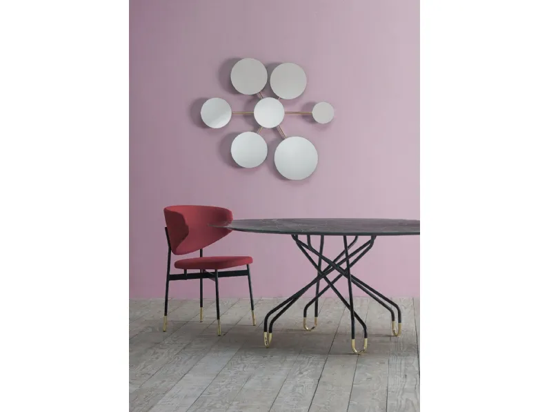 Tavolo in altri materiali rotondo Archimede * Ambianceitalia a prezzo ribassato