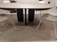 Tavolo Pala rotondo allungabile Kristalia a prezzo scontato