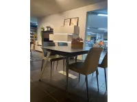 Tavolo in ceramica ellittico Elios Stones a prezzo ribassato