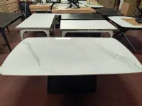 Tavolo in ceramica ellittico Tavolo in ceramica statuario  Mobilificio bellutti a prezzo ribassato